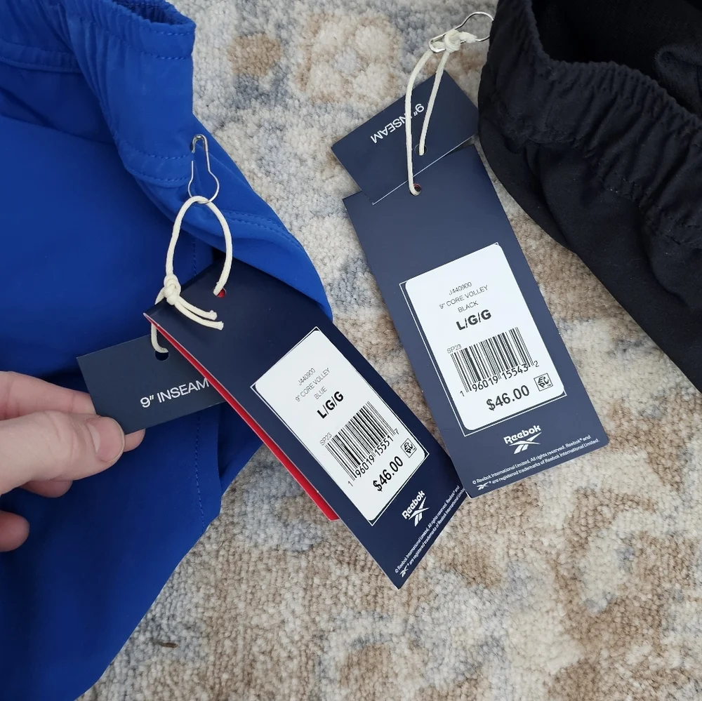 Mens Reebok Swim Trunks NWT